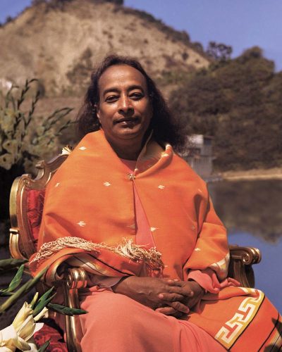Paramahansa Yogananda at the Lake Shrine